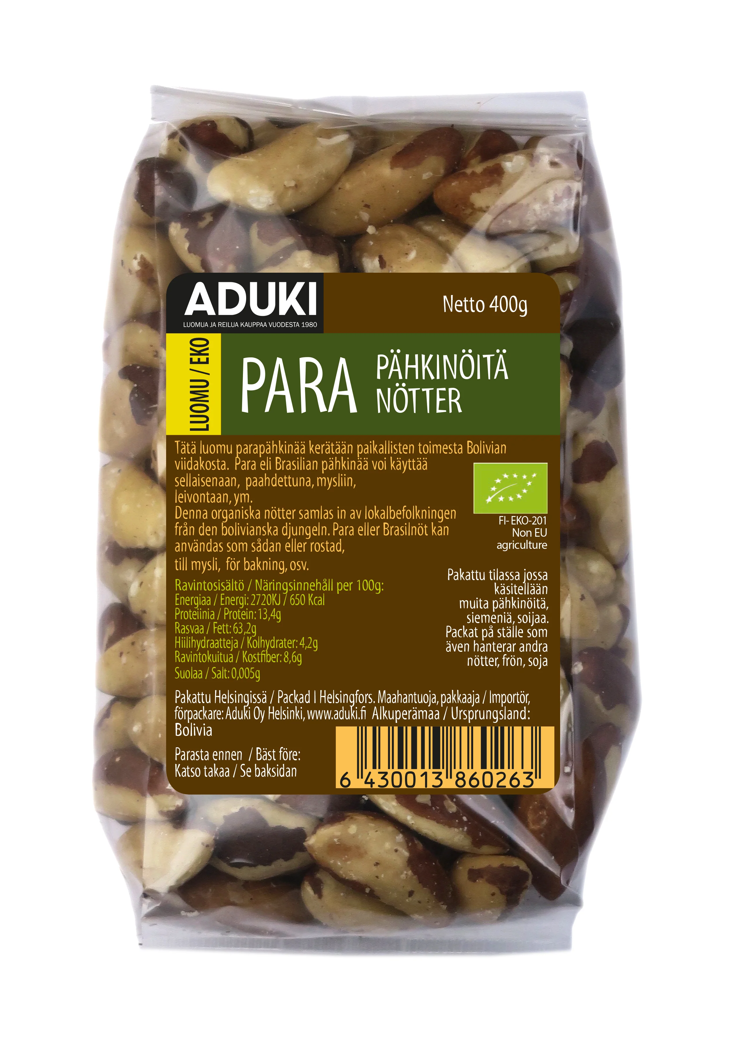 Brazil nuts, 400 g