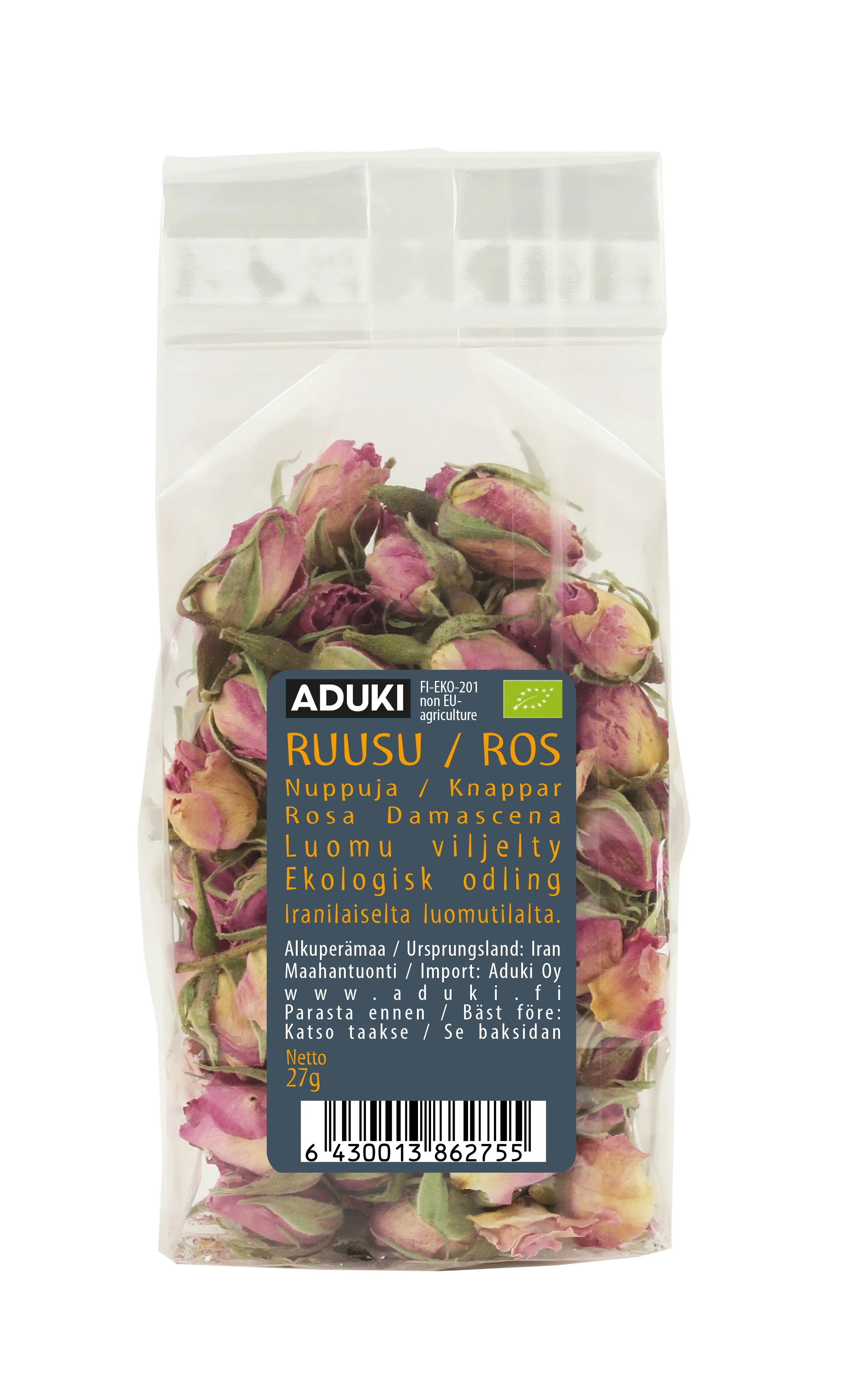 Rosebuds organic dried, 27 g