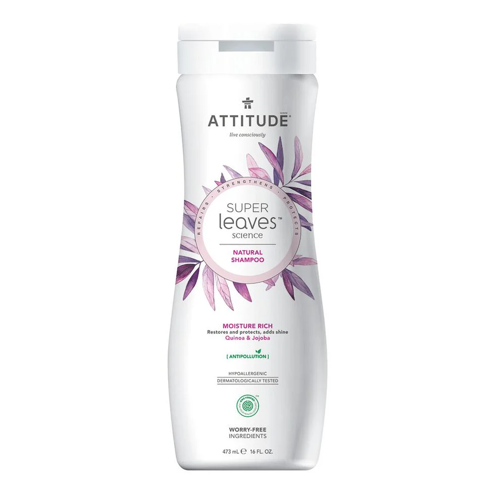 Moisturizing Shampoo, Super Leaves, 473 ml
