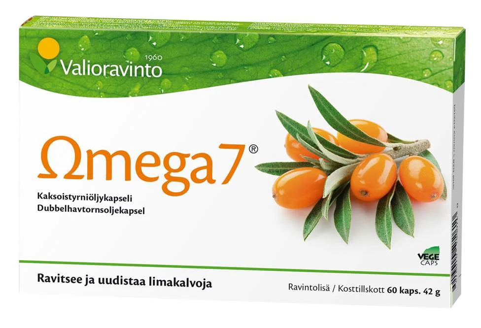 Omega7 Sea Buckthorn Oil Capsules, 42 g