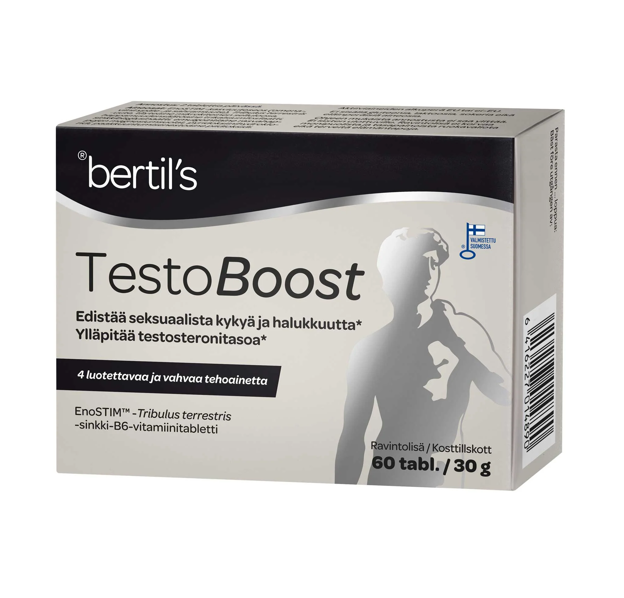 Testo-boost, 60 pcs, 30 g