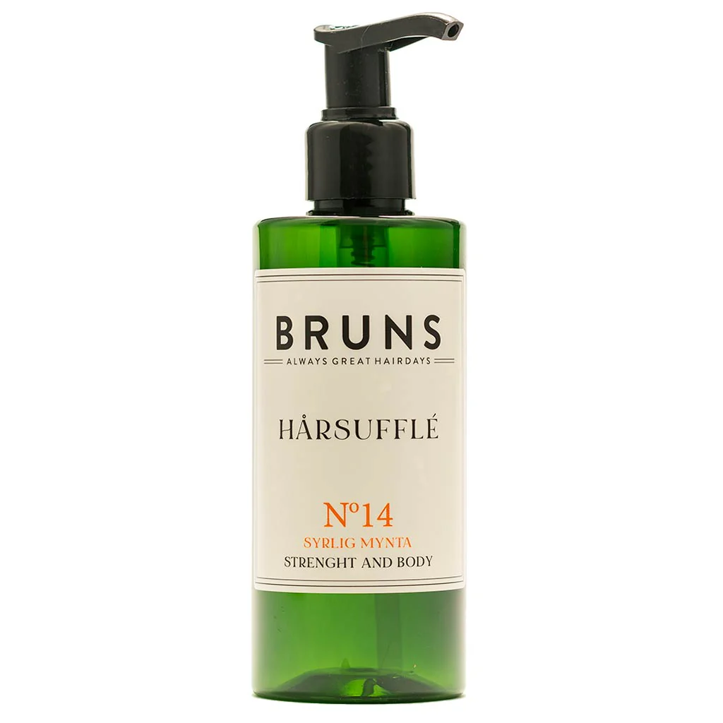 BRUNS Nr14 Hair Souffle Tangy Mint Styling Cream 200 ml