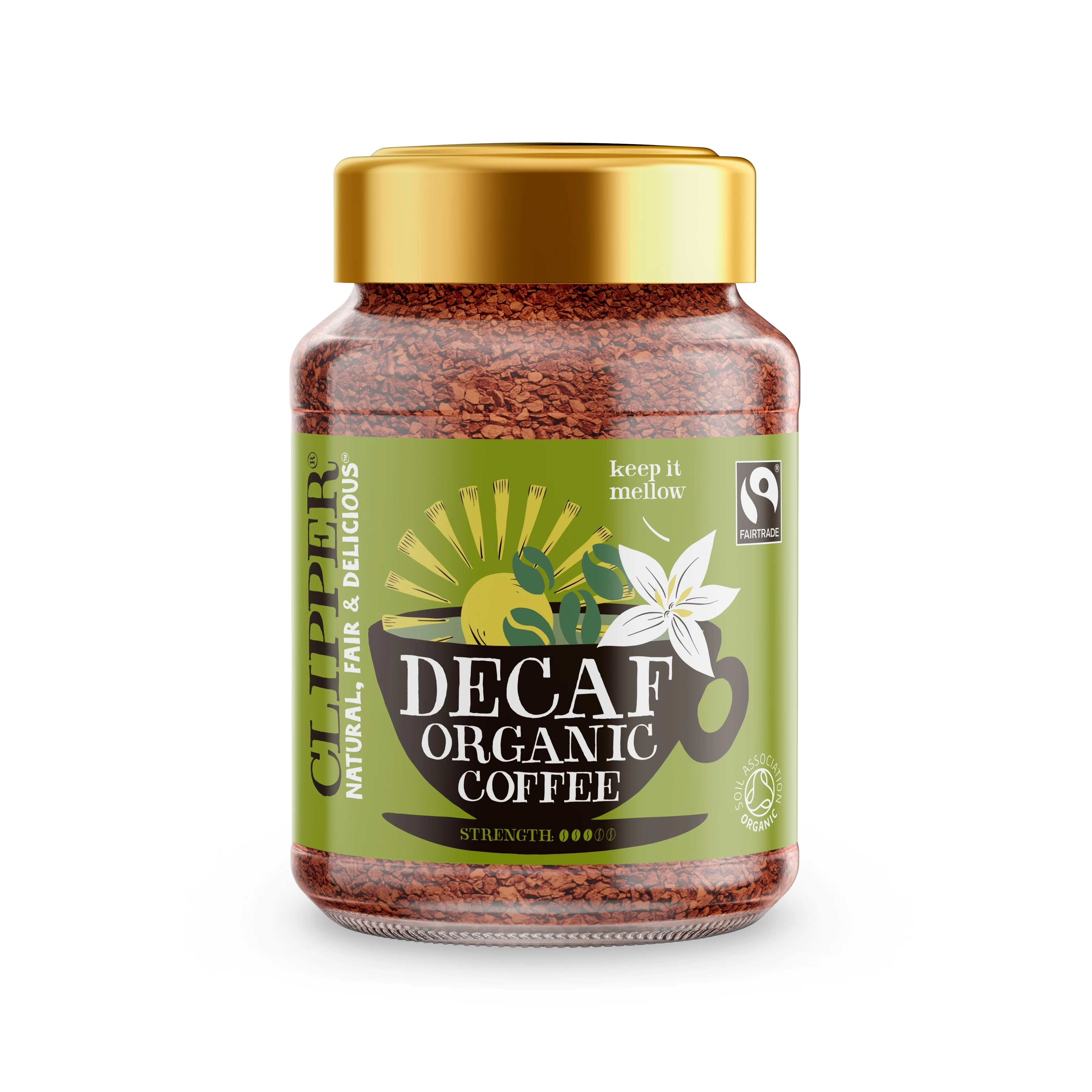 Organic Decaf Instant Coffee, 100 g