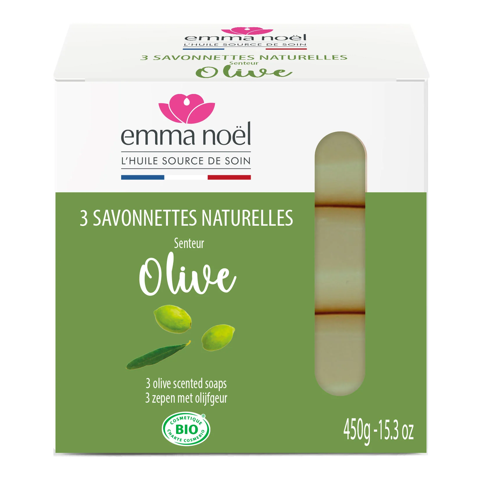Olive Oil Soap Package, 450 g - Image 2