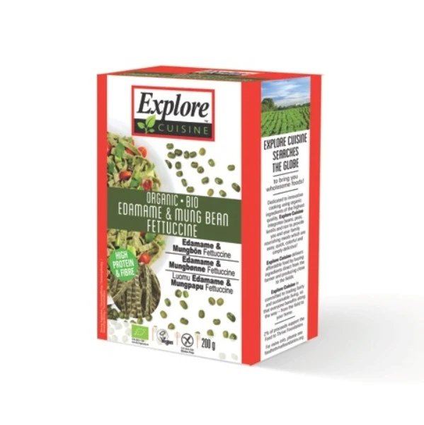 Edamame-mung bean fettucine-beanpasta, 200 g