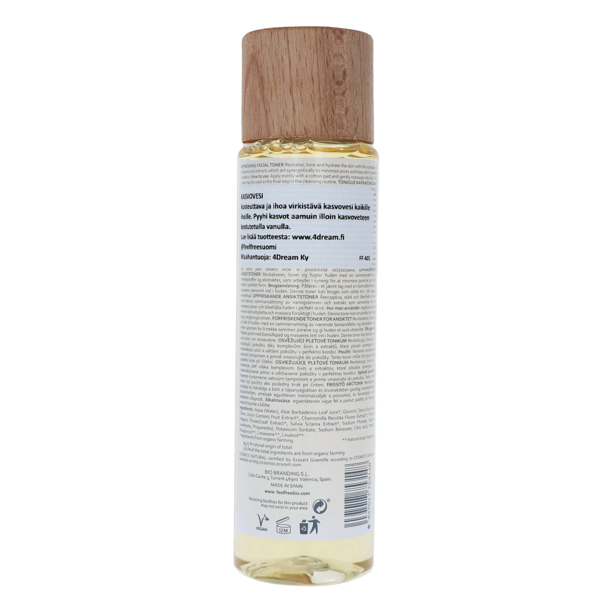 Refreshing Facial Toner, 200ml - Image 2
