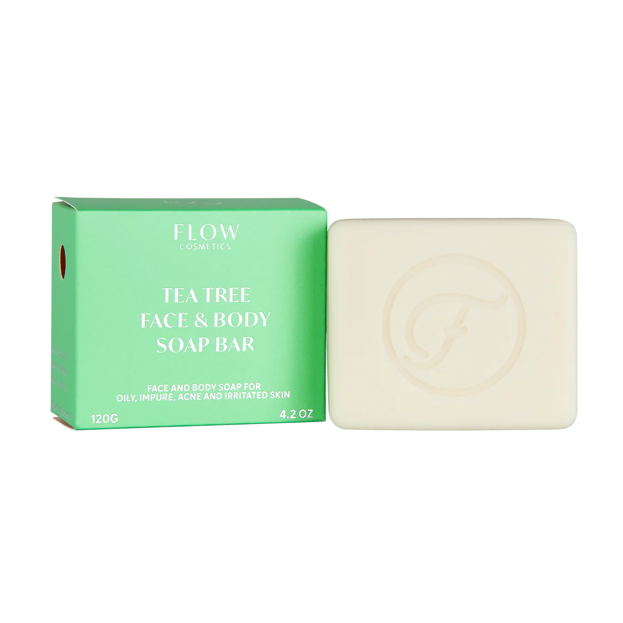 Tea tree face & body soap bar