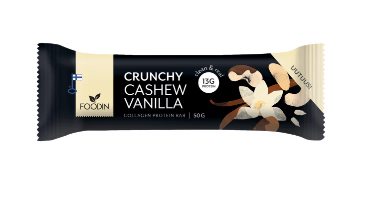 Collagen bar Cashew-Vanilla (Cruncht Collagen protein bar), 50 g