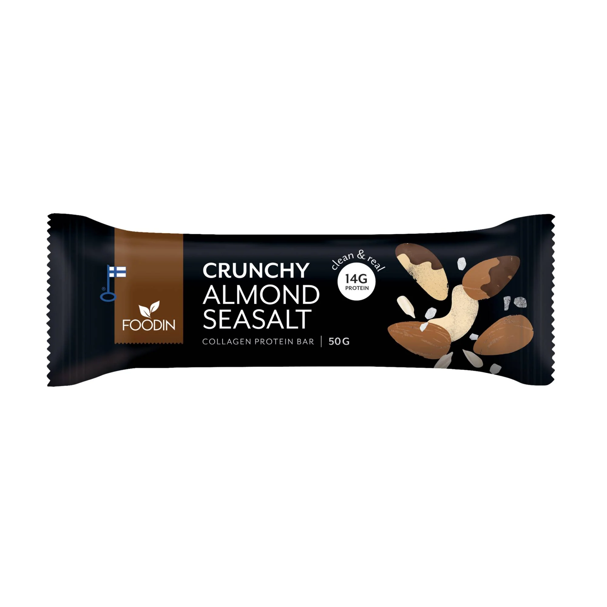 Collagen Protein Bar Almond Seasalt, 50g - Image 3