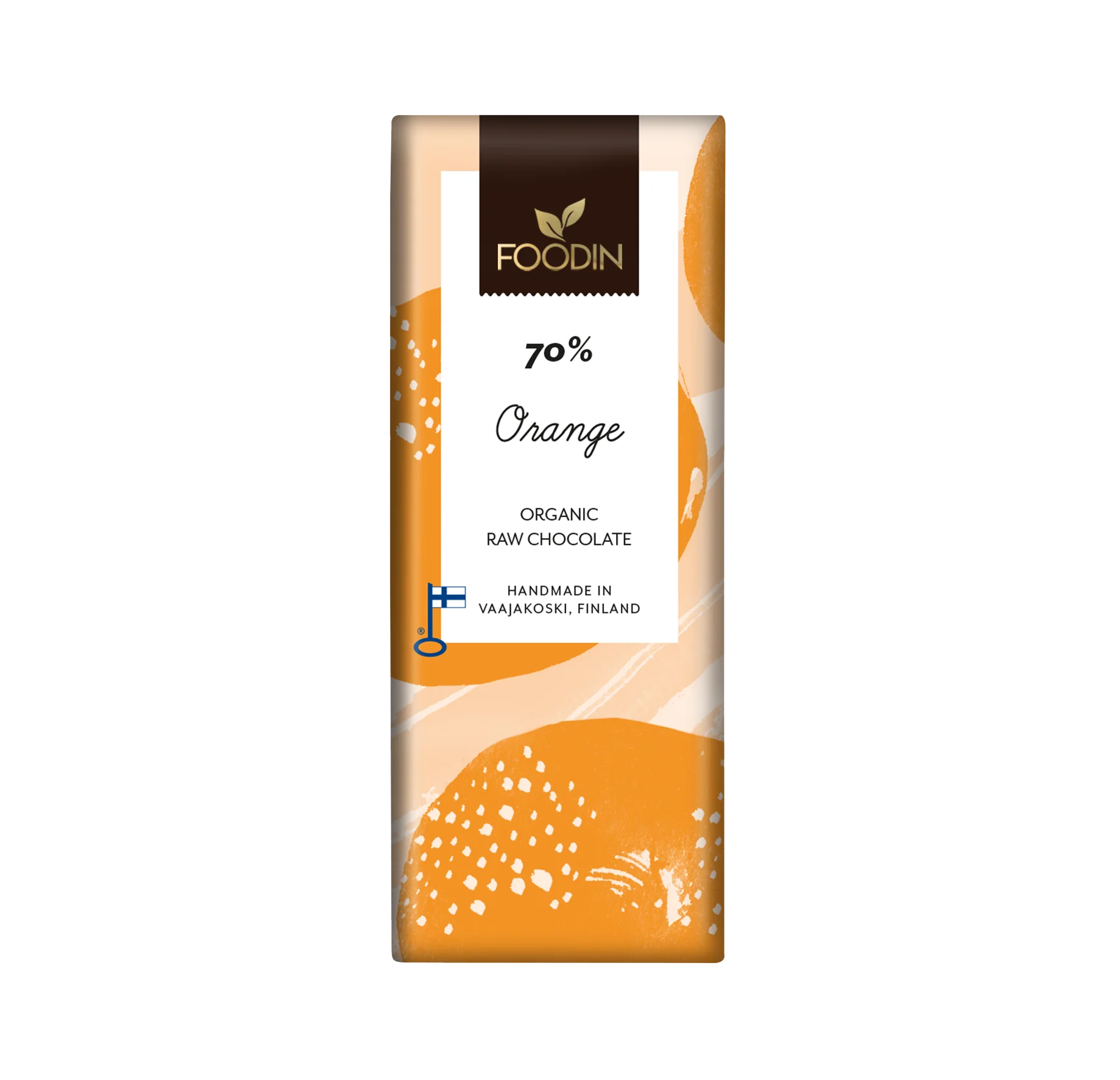 Raw Chocolate Orange 70%, 40 g