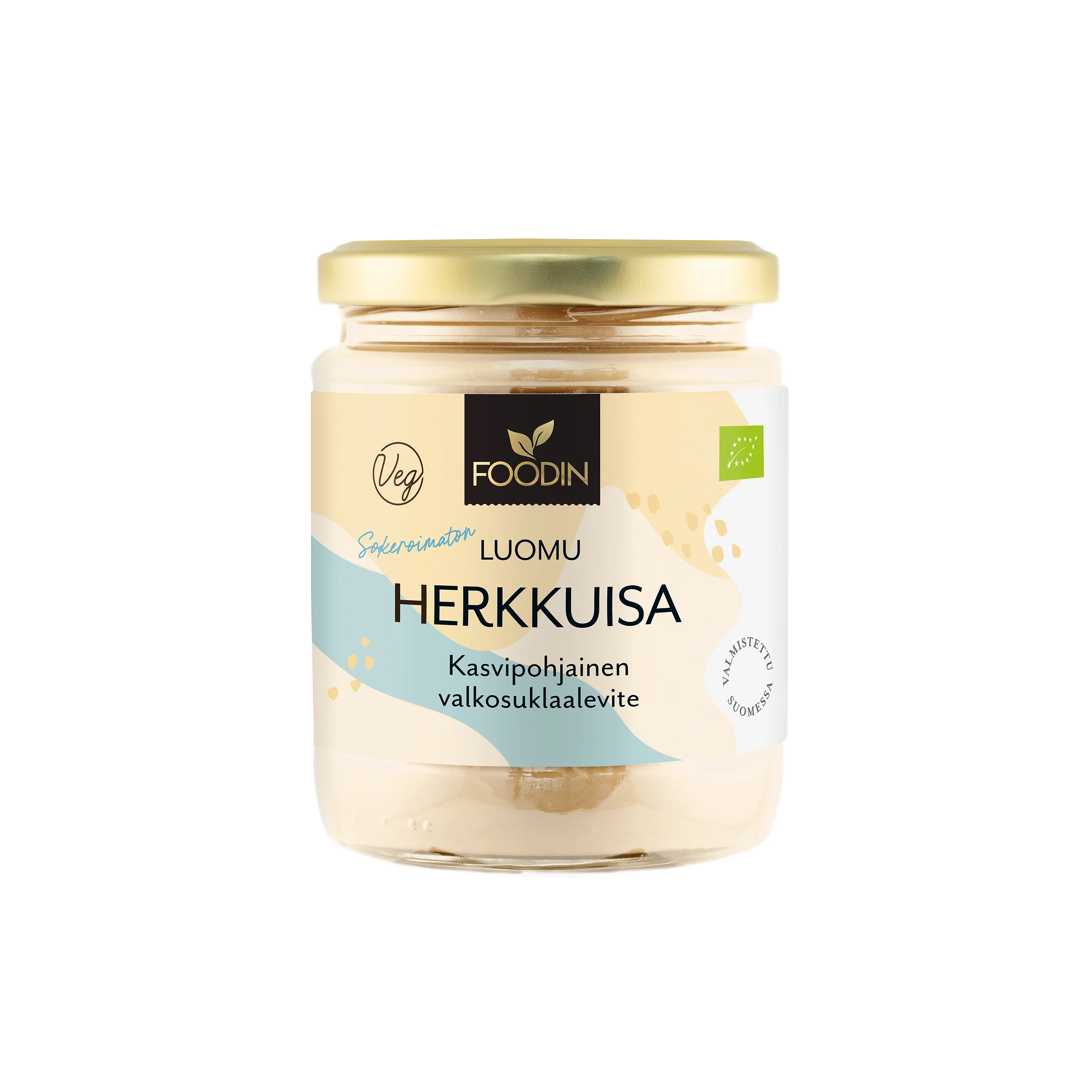 White chocolate flavoured spread, sugar-free, 240 g ("White Chocolate" Herkkuisa)