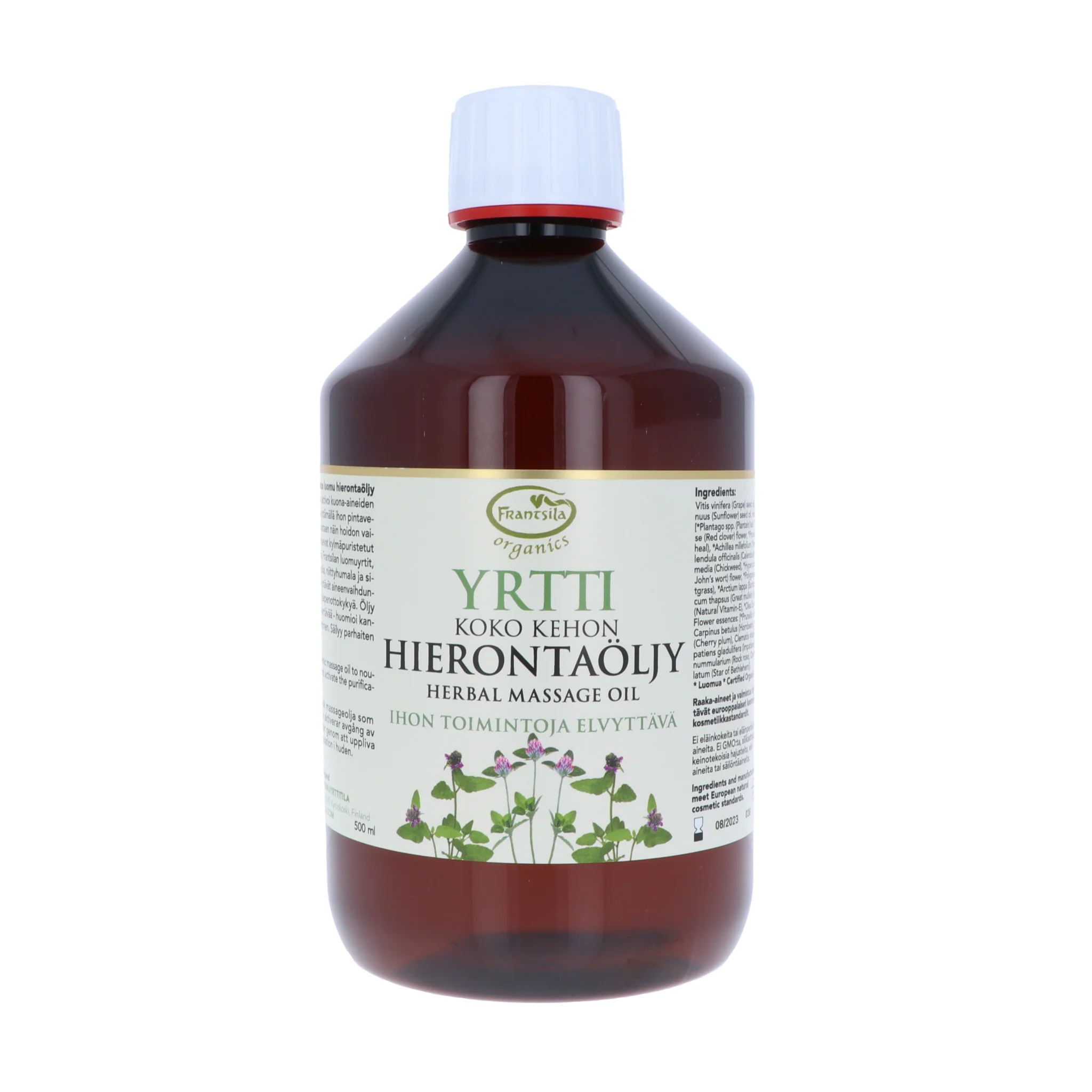 Massage Oil, Herbal, 500 ml - Image 4