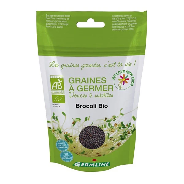 Broccoli Seeds for Germination (Brassica rapa cymosa), 150 g