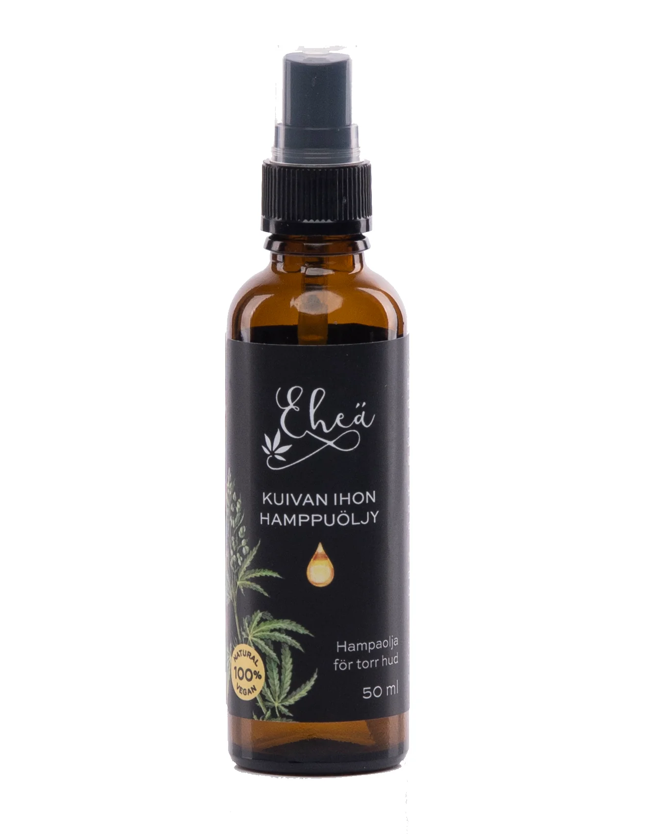 Eheä - hemp oil for dry skin, 50 ml