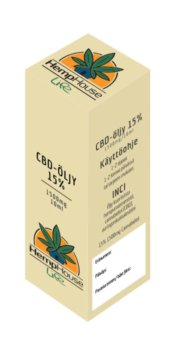 CBD Oil 15%, 10 ml