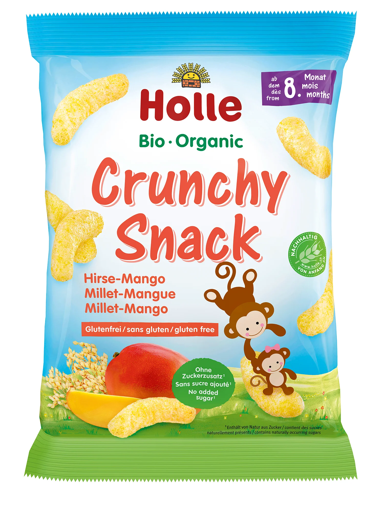 Millet-Mango snack crunchy, 25 g