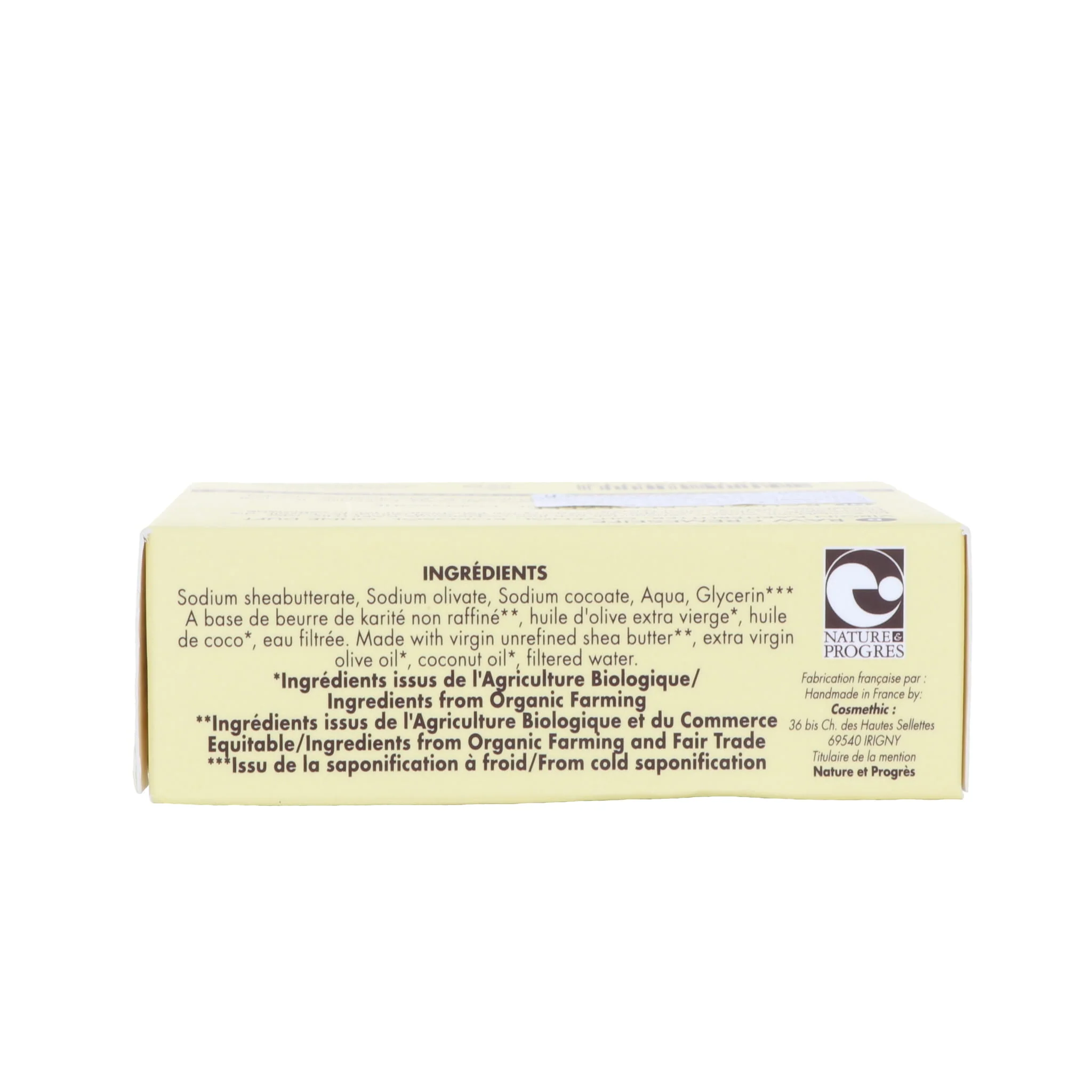 Raw Shea Butter Soap for Dry Skin, Fragrance-free, 100 g - Image 4