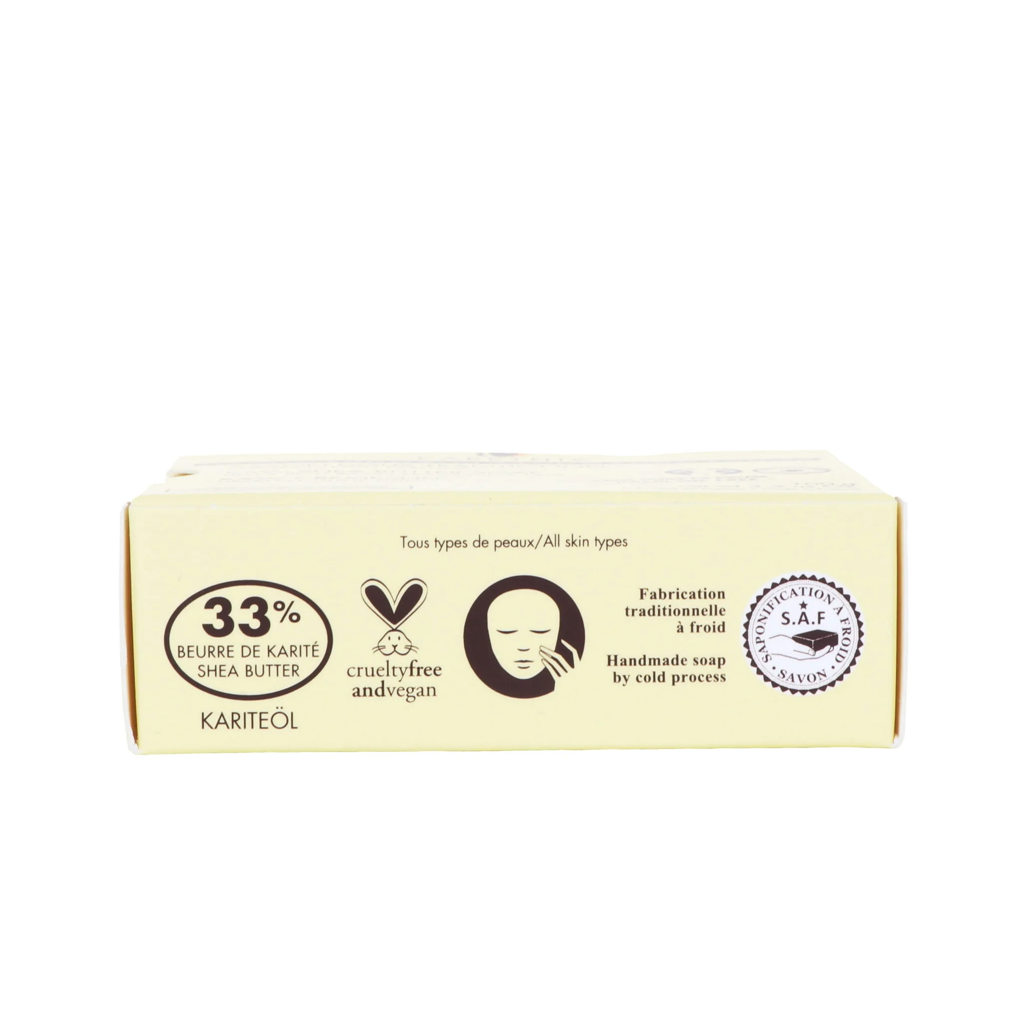 Raw Shea Butter Soap for Dry Skin, Fragrance-free, 100 g - Image 5