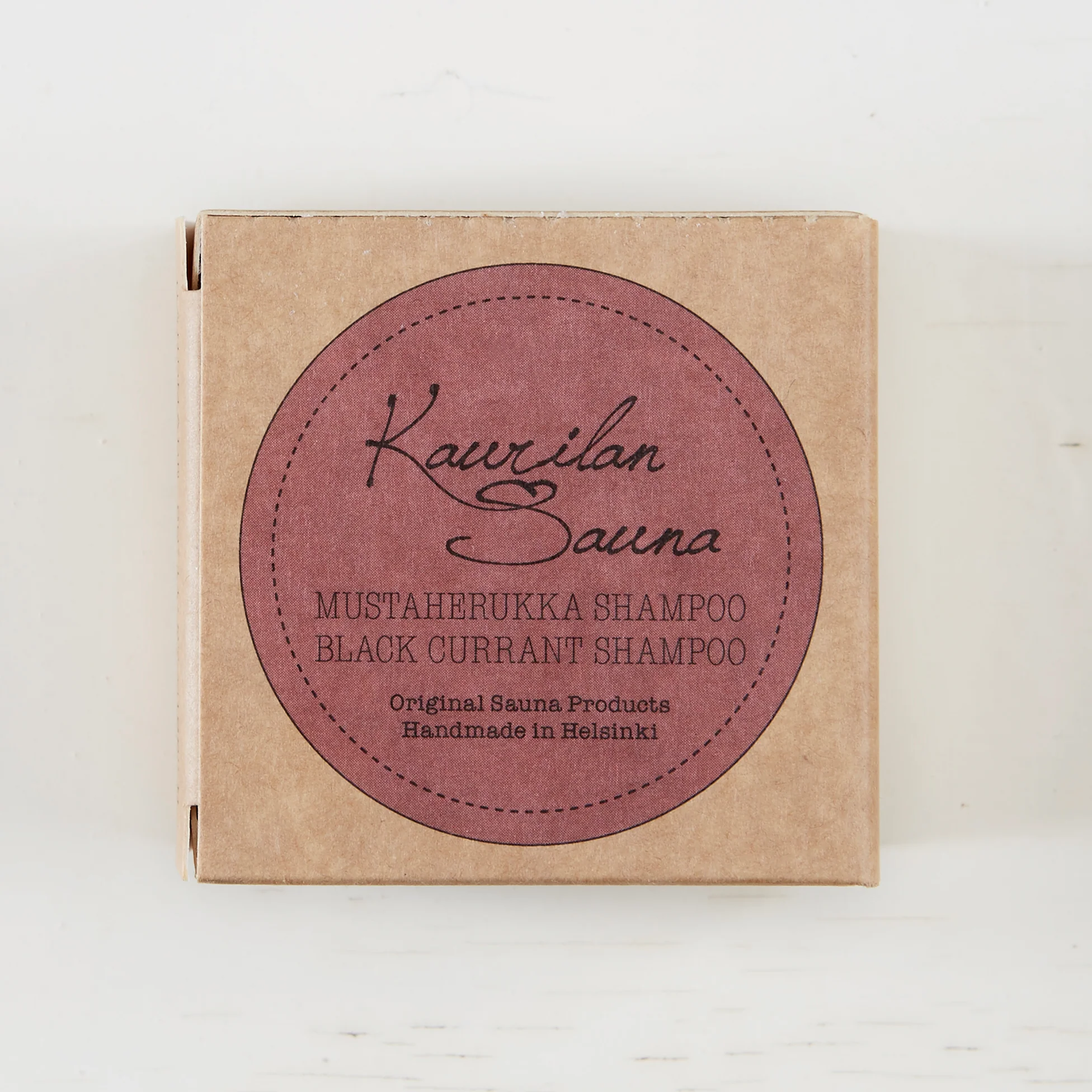 Blackcurrant Shampoo Bar (in Cardboard Box), 90 g