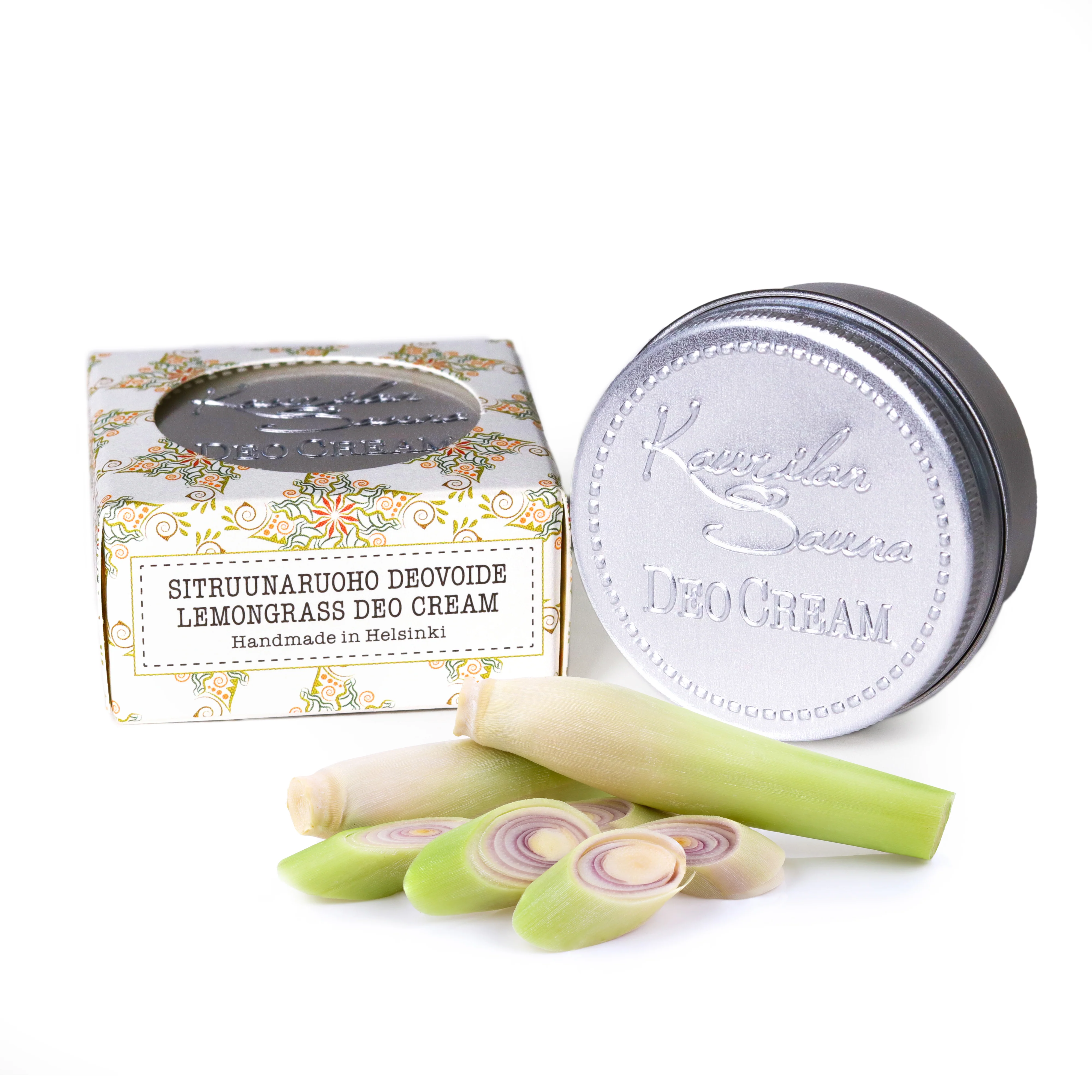 Vegan Deocream Lemongrass, Travel Size, 35 g