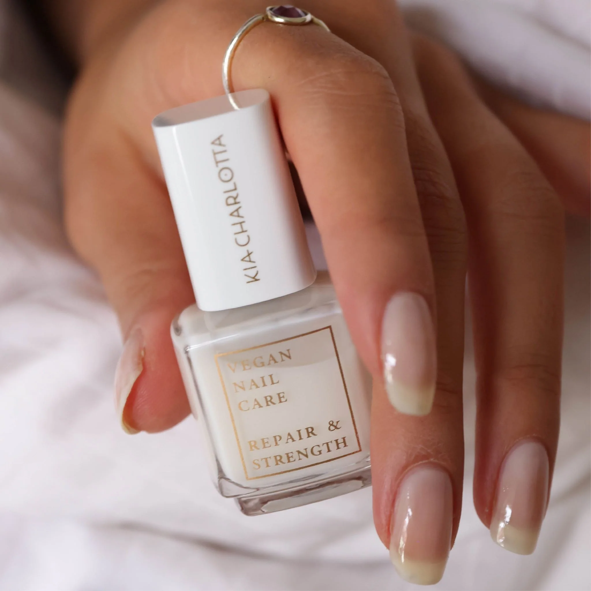 Nail Hardener, Repair & Strength with Kaolin, 11 ml - Image 2