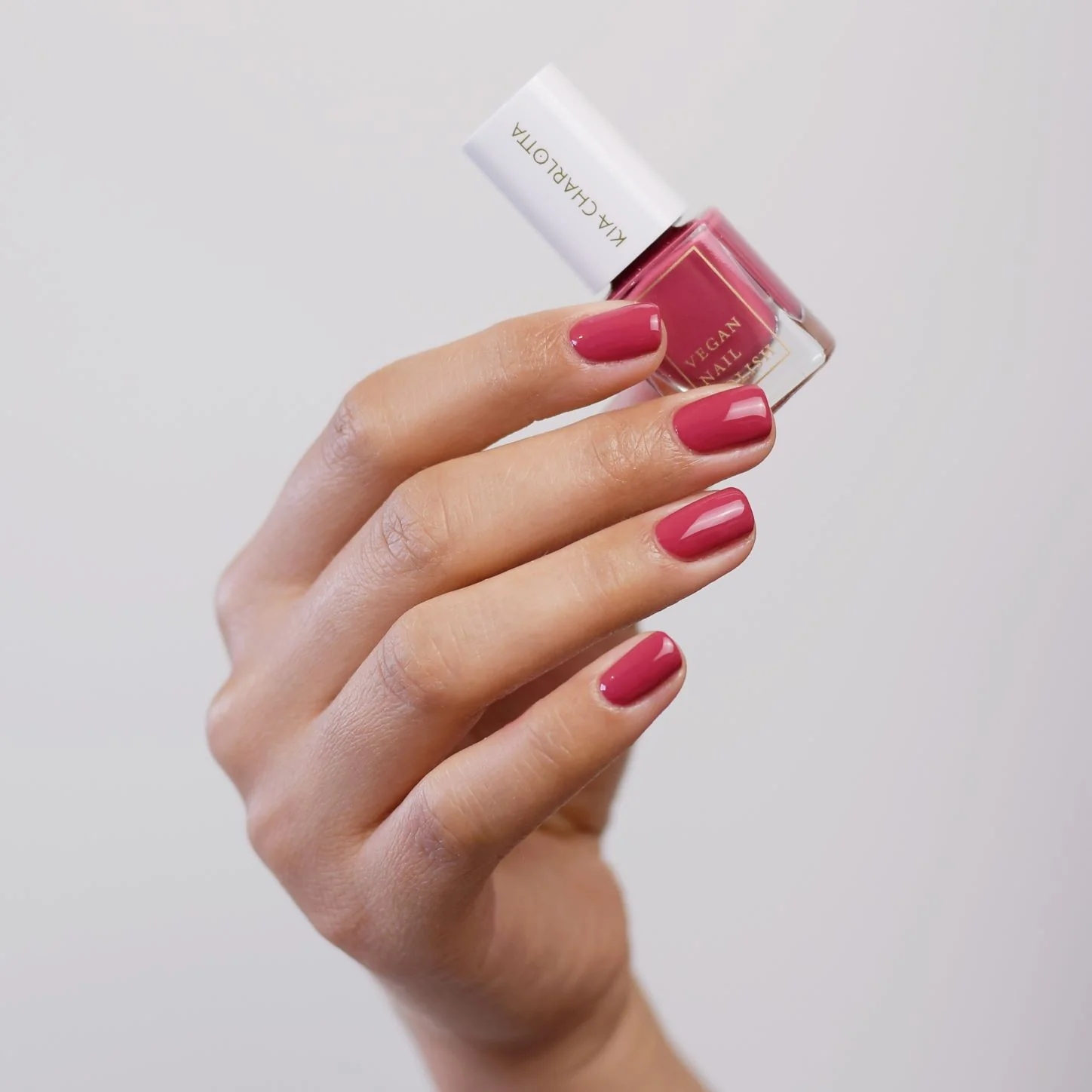 Nail polish, Confident, Raspberry, 5 ml - Image 2
