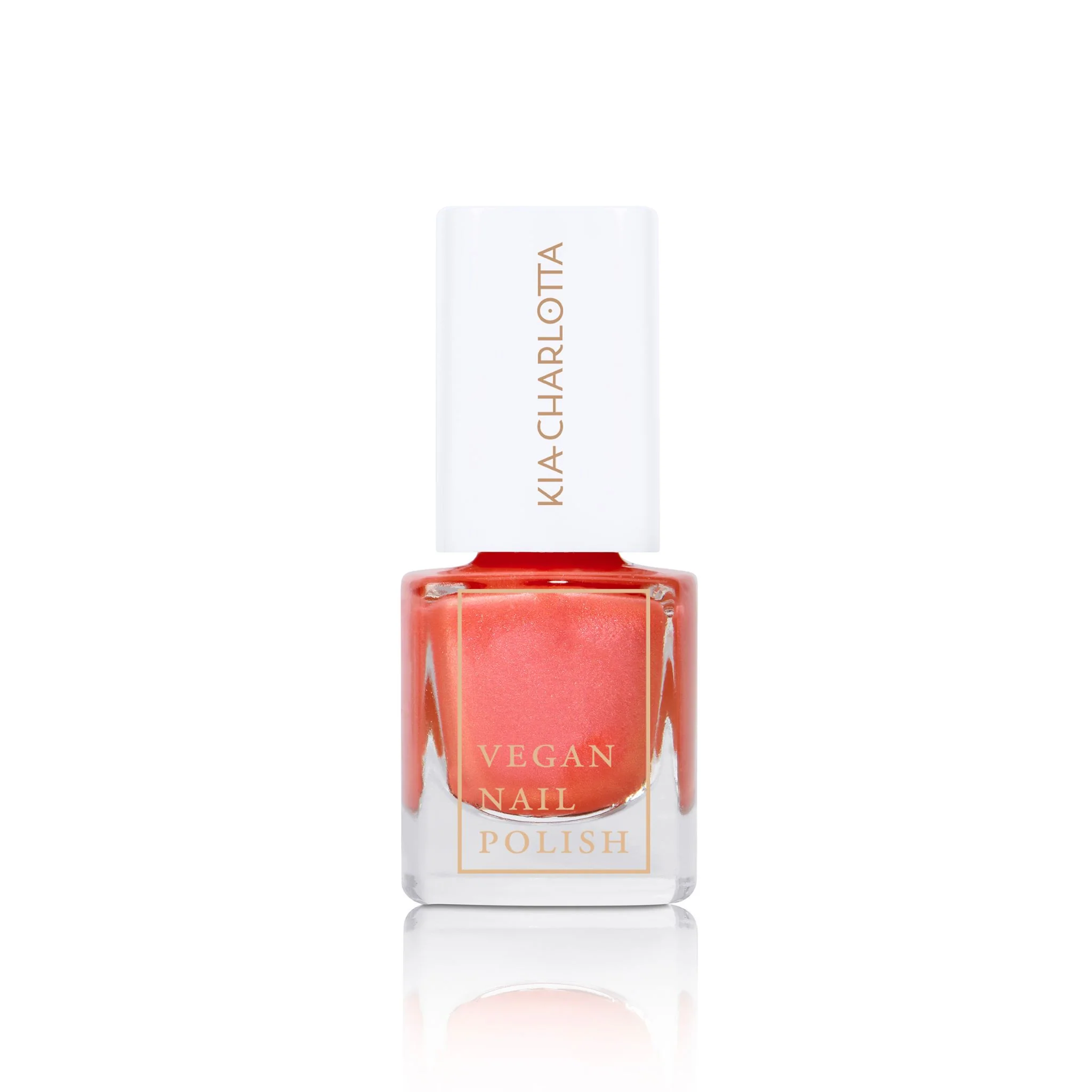 Nail Polish, Rainbow Skies, Metallic Peach, 5 ml