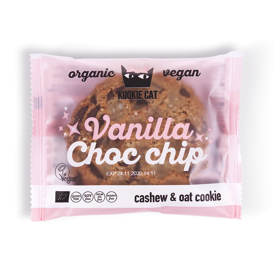 Cookie, vanilla choco chip, 50 g