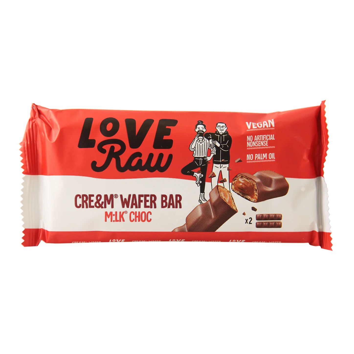 Cre&m Filled Wafer Bars, 43 g