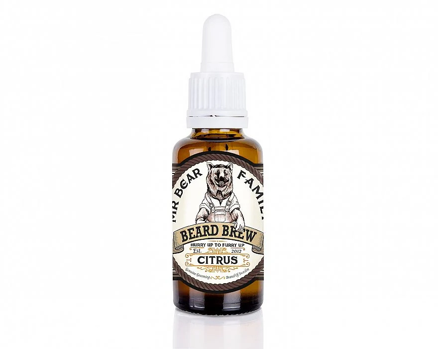 Beard Oil, Citrus, 30 ml