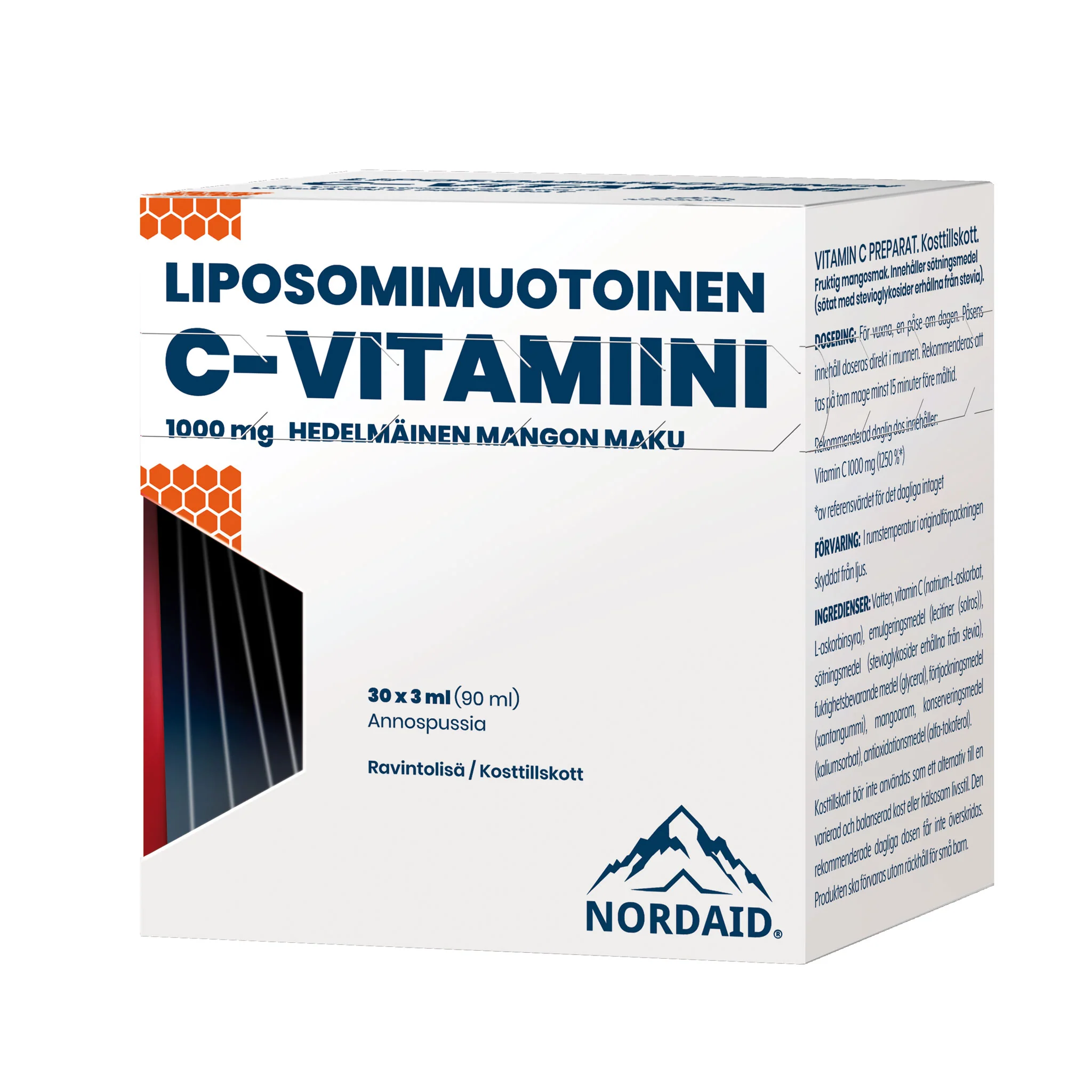 Nordaid Liposomal Vitamin C, 90 ml - Image 2