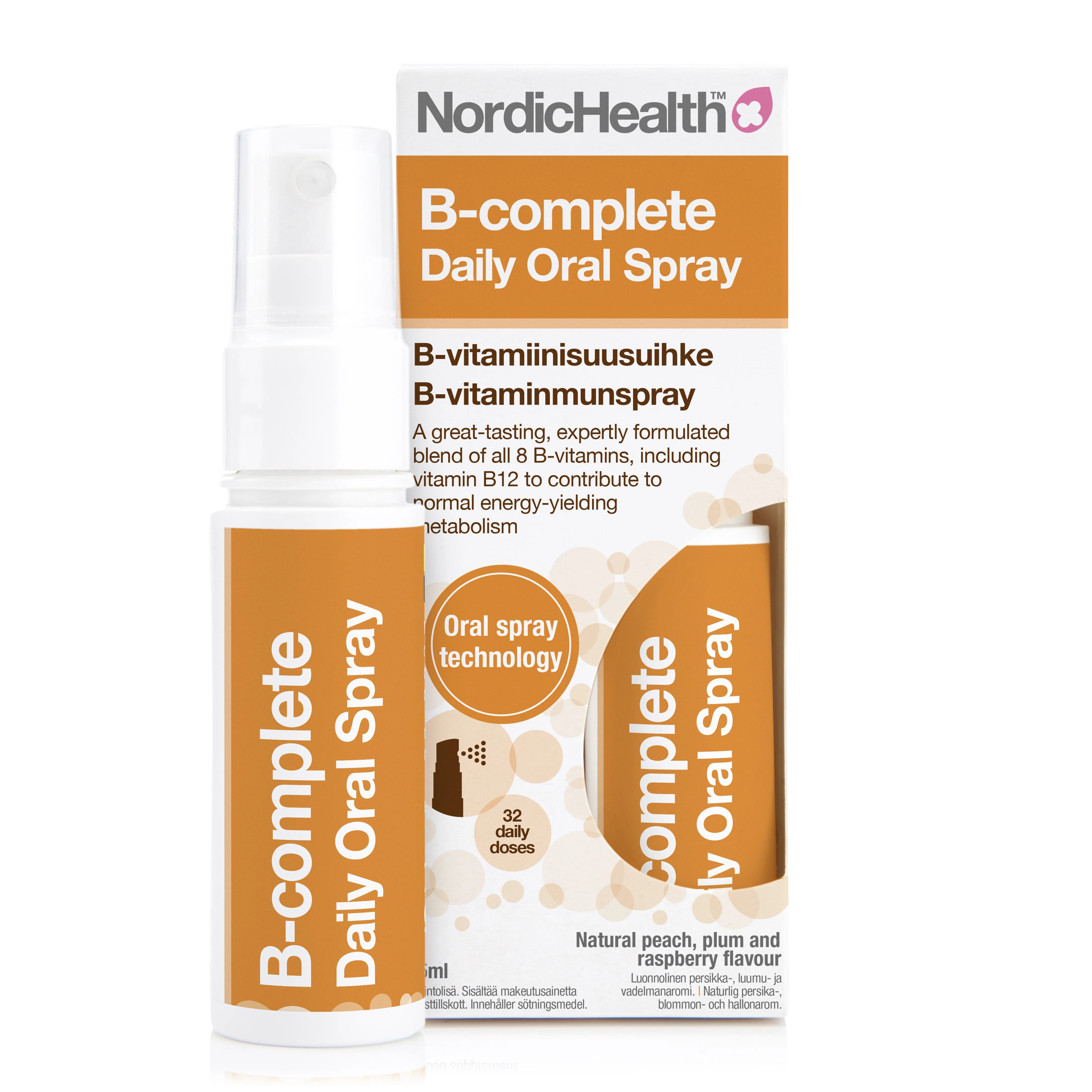 B-complete oral spray (vitamin B spray), 25 ml