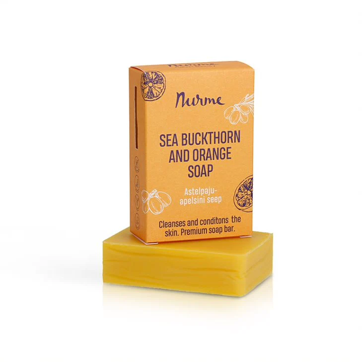 Bar Soap, Sea Buckthorn Orange, 100 g - Image 2
