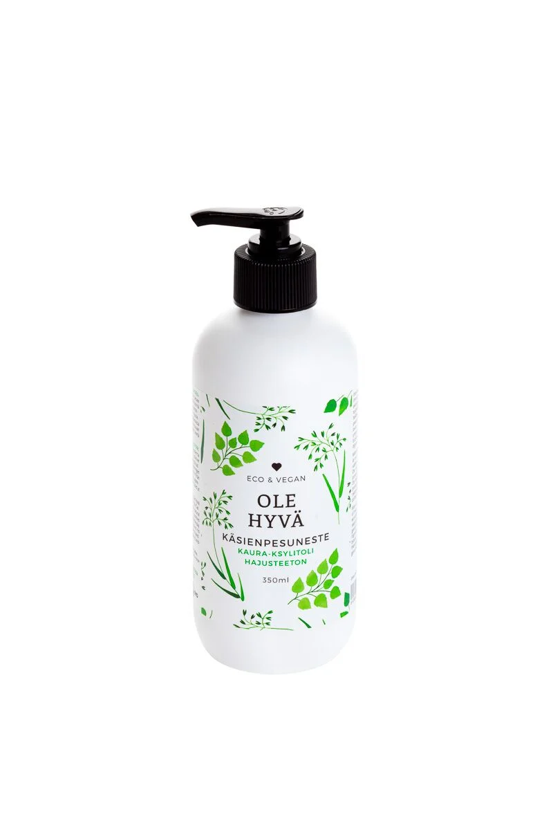 Hand Wash, Oat-Xylitol, Unscented, 350 ml