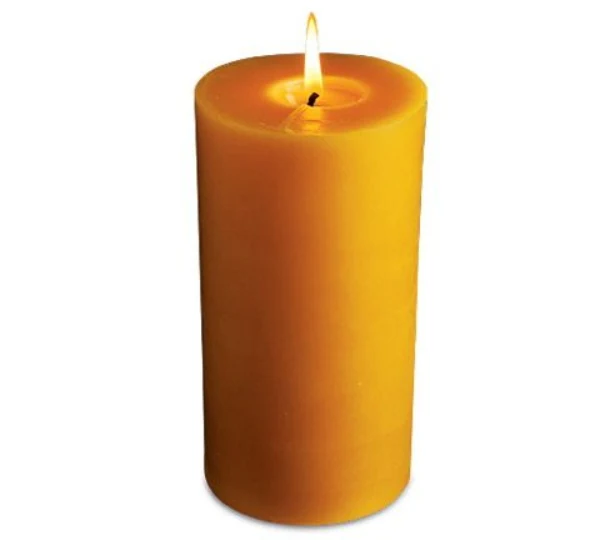 Beeswax Table Candle, Big