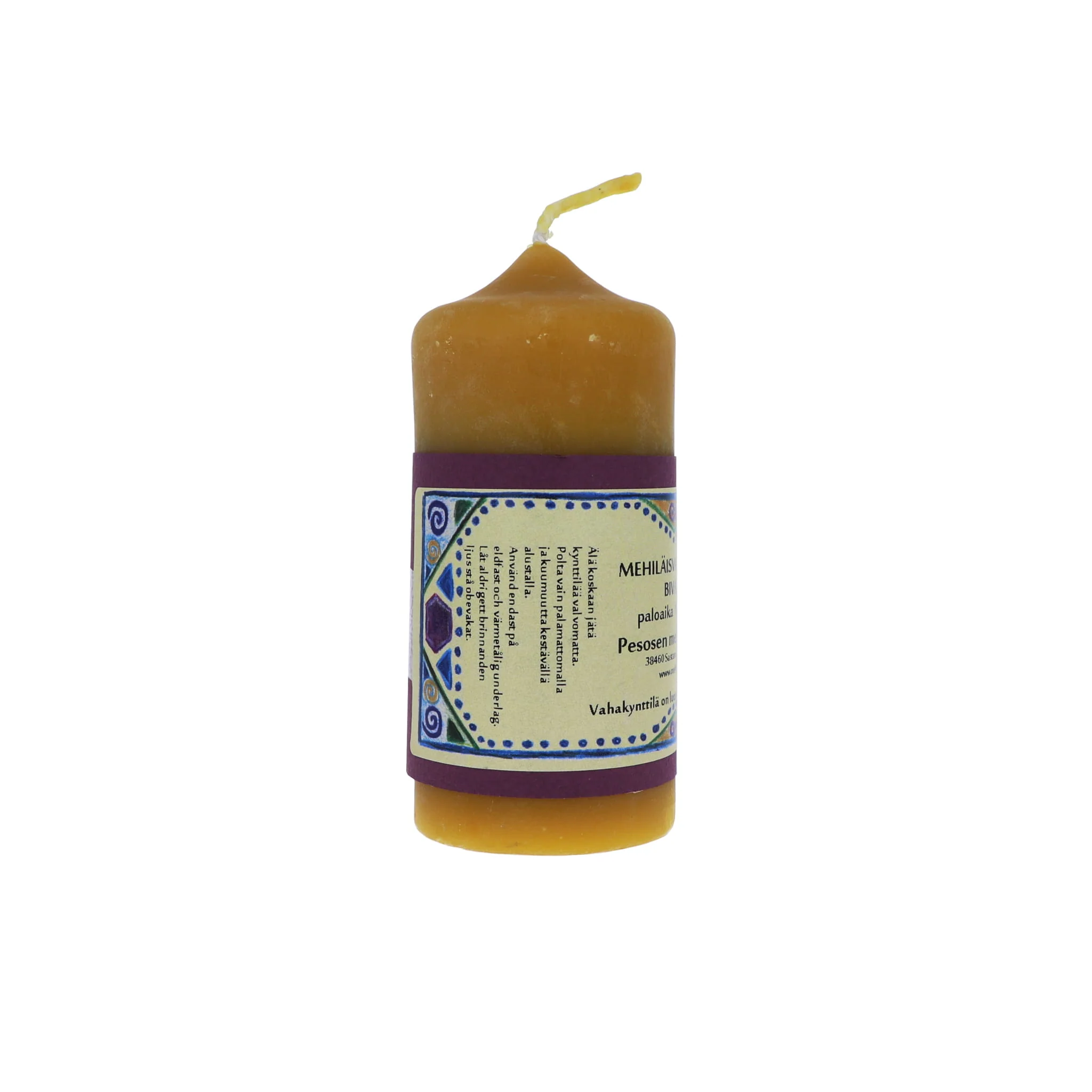 Beeswax Table Candle, Small - Image 3