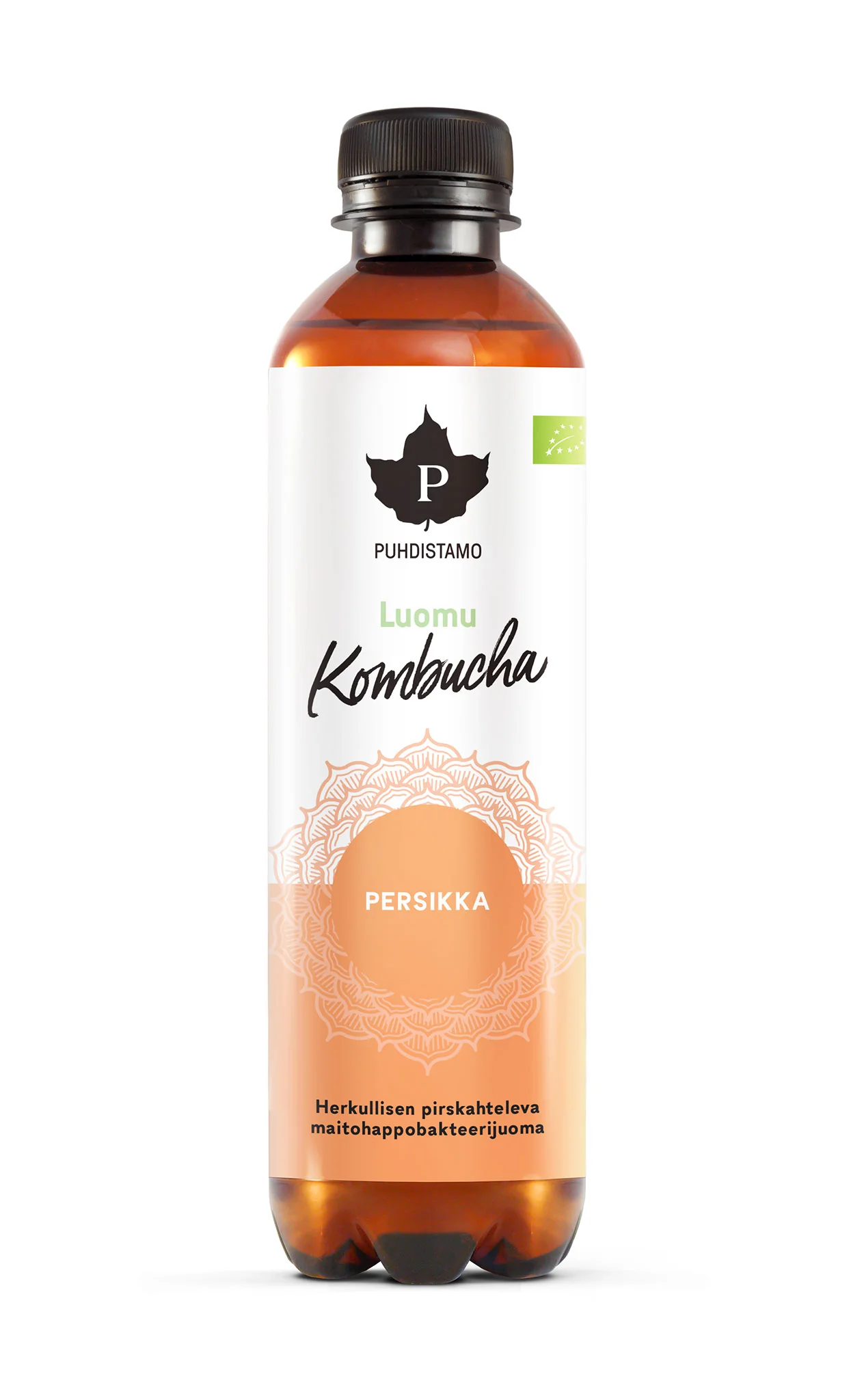 Kombucha, Peach, 370 ml