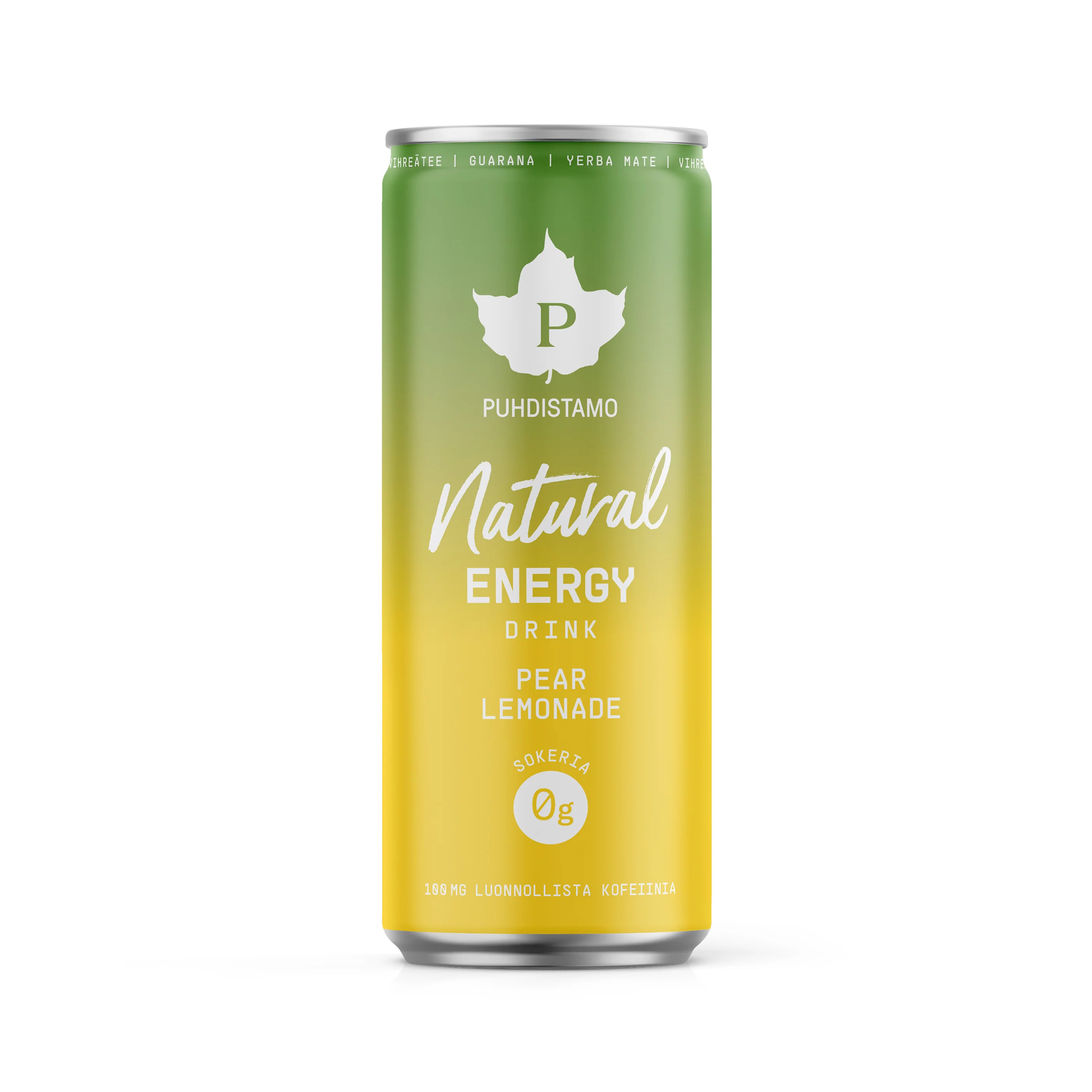Natural Energy Drink, Pear Lemonade, 330 ml