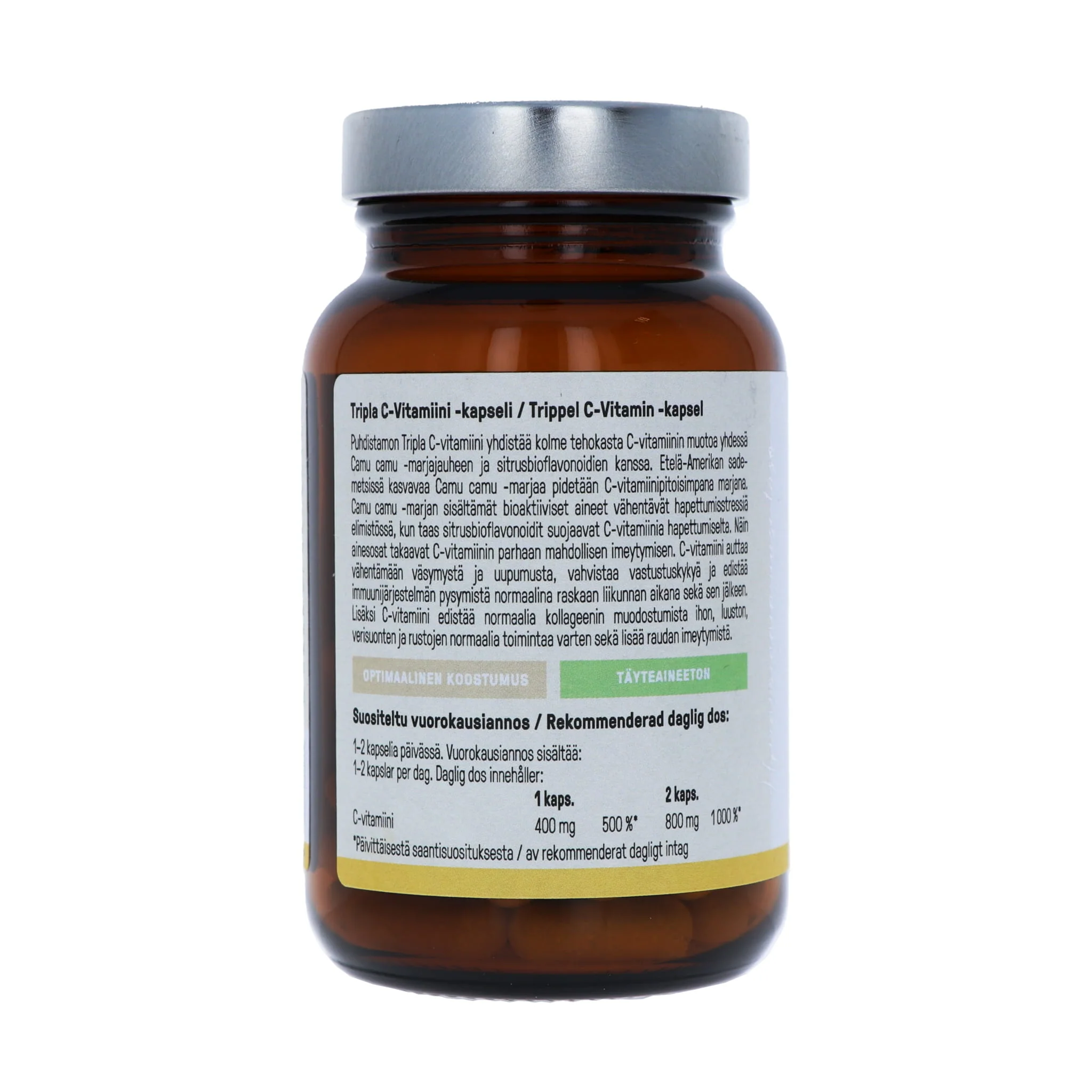 Triple Vitamin C 400 mg, 60 kaps - Image 3