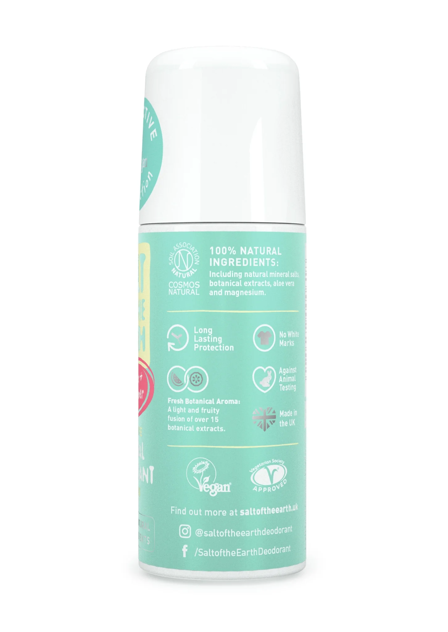 Crystal Deodorant, Roll-on, Melon & Cucumber, 75 ml - Image 4