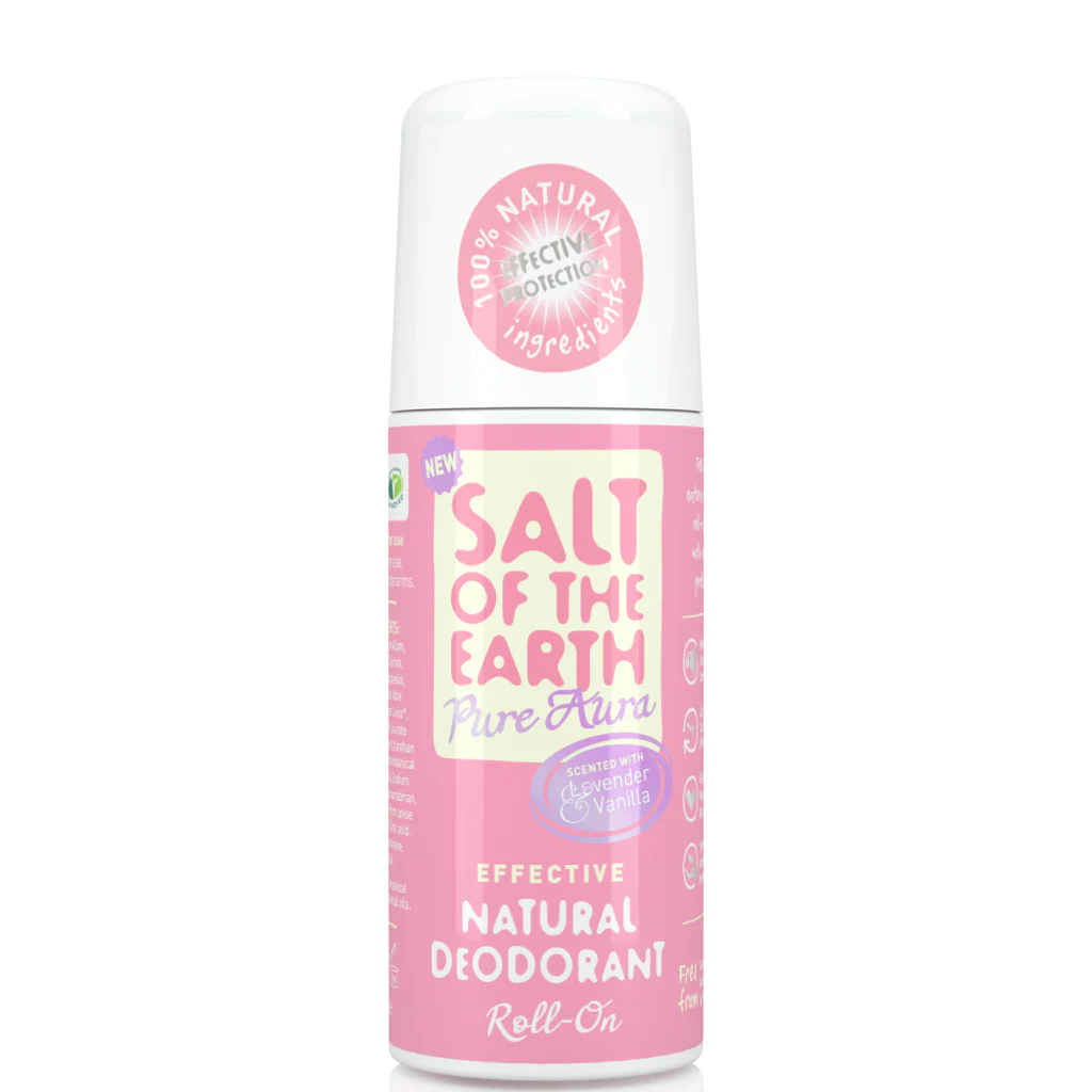 Crystal salt deodorant, Roll-on Lavender & Vanilla, 75 ml - Image 4