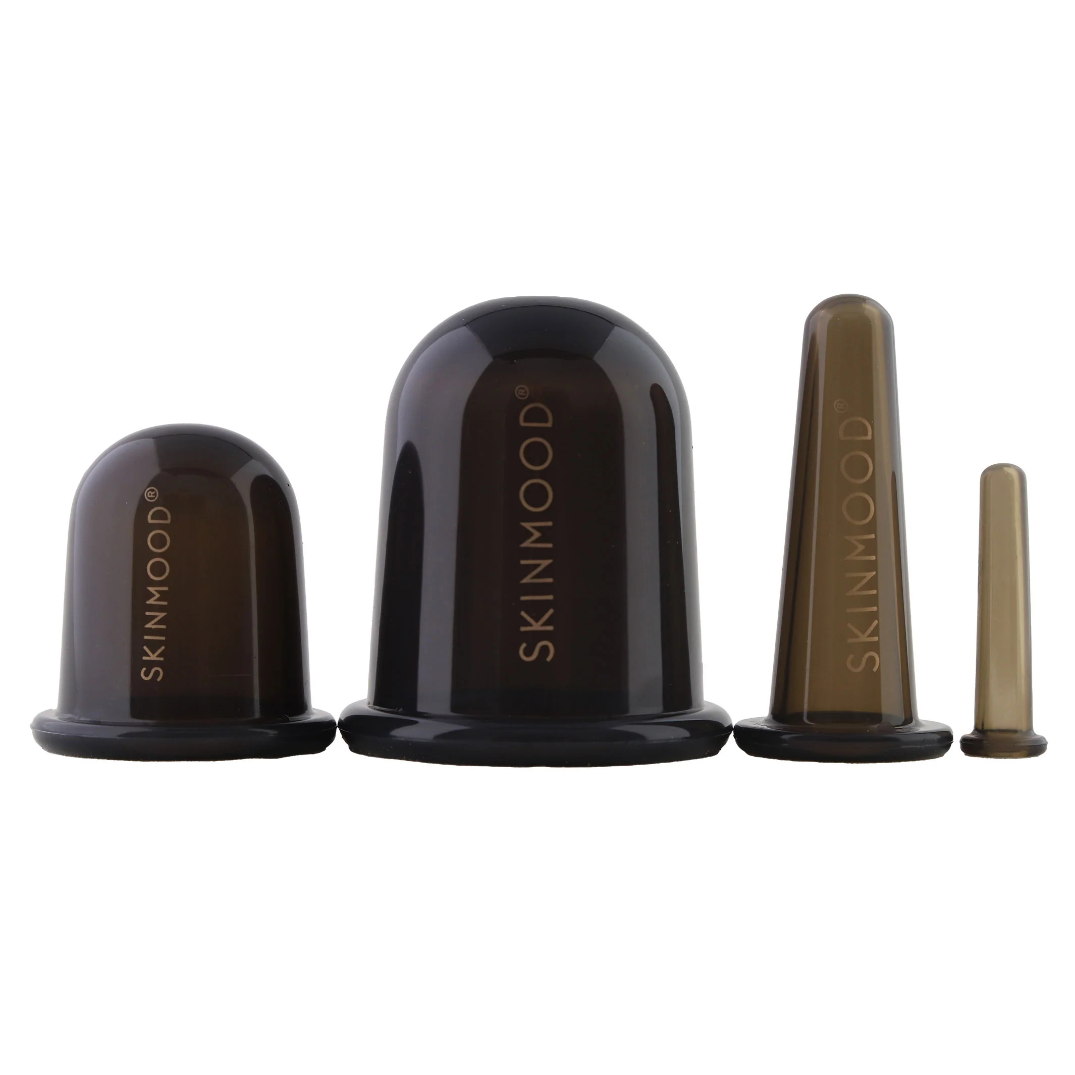 Cupping set for vacuum massage, face and body, 4 pcs - Image 4