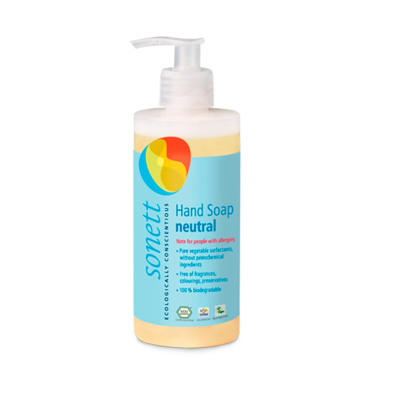 Hand Washing Liquid, Unscented, 300 ml