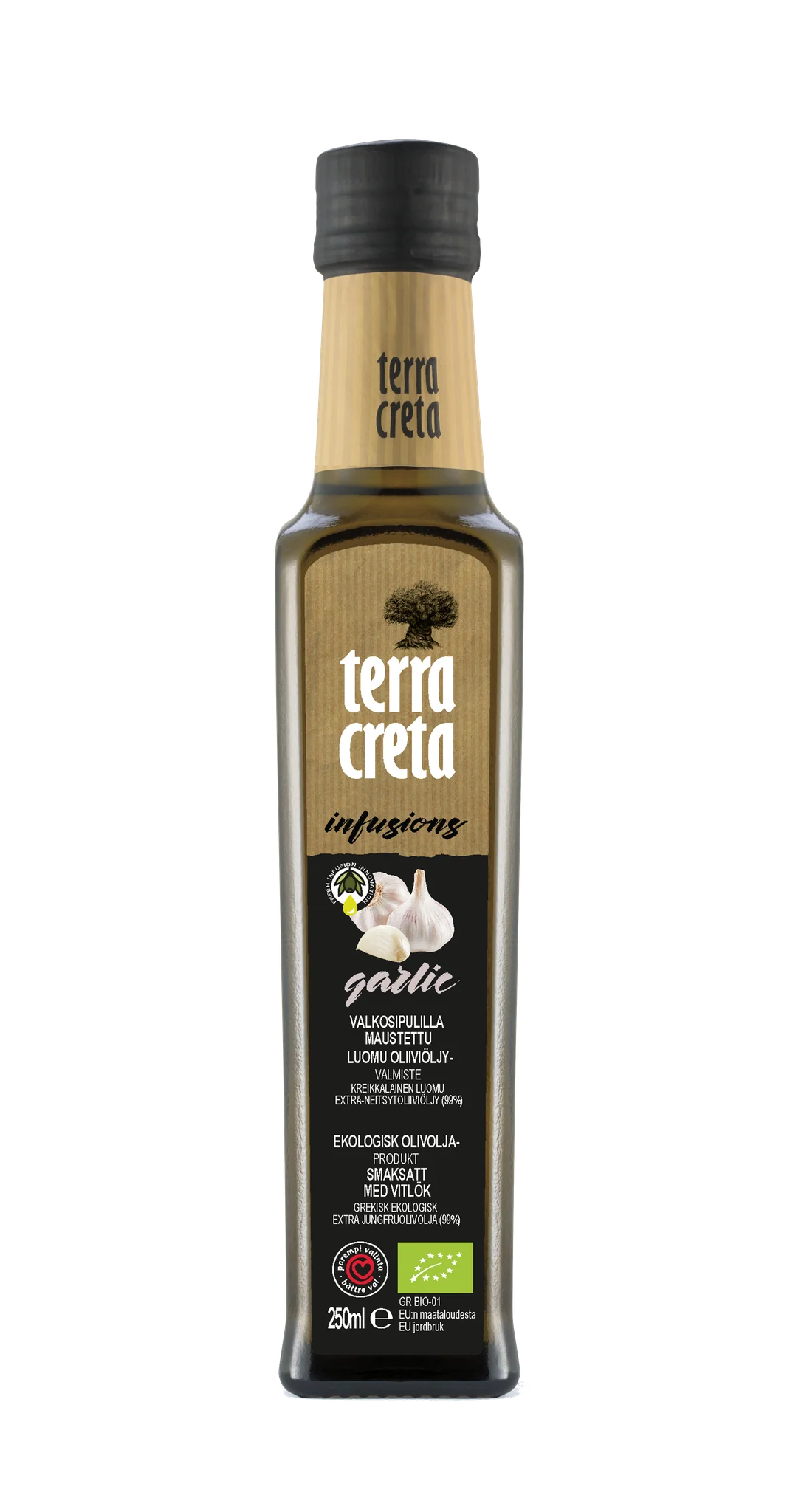 Extra Virgin Oil, Garlic, 250 ml
