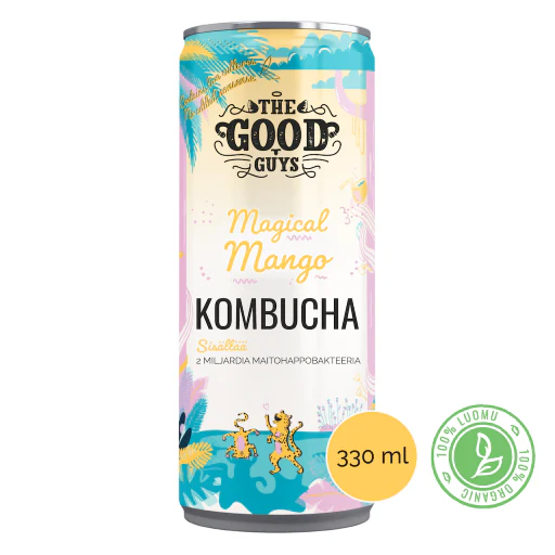 Kombucha, Magical Mango, 330ml