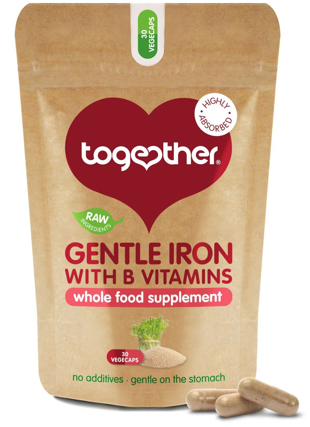 Gentle Iron Complex, 30 pcs