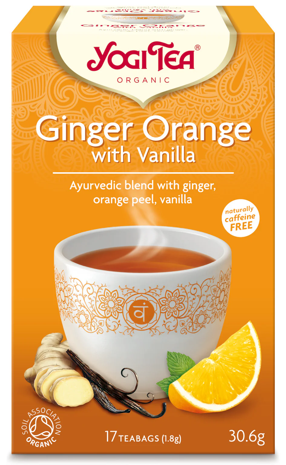 Ginger, Orange &Vanilla Tea